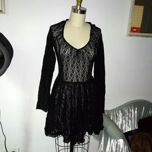 Free People Short Lace Dress
